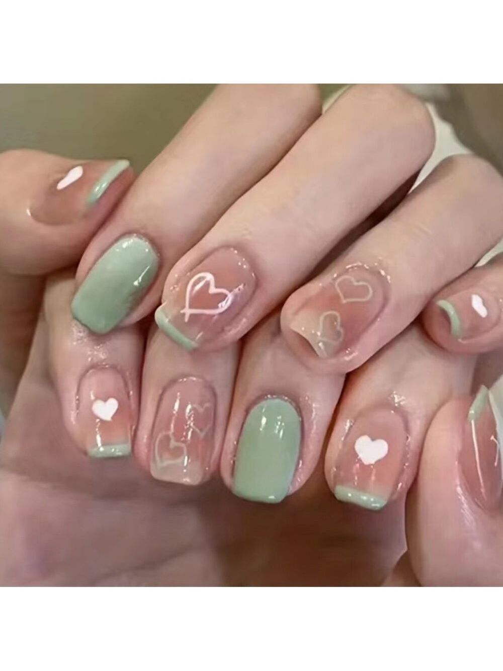 Nature Lover - Nail Junkie - full artificial nail set